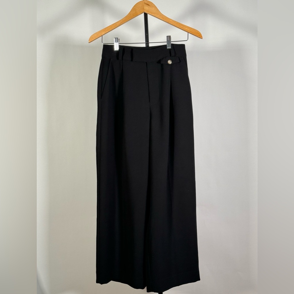NWOT Madewell The Rosedale High-Rise Straight Pant in Crepe with light buttons - Picture 5 of 9